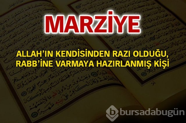 Kuran'da geçen isimler ve anlamları
