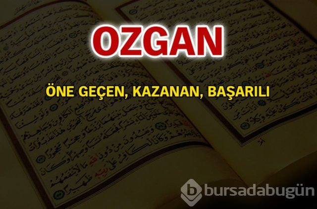 Kuran'da geçen isimler ve anlamları
