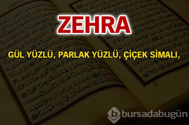 Kuran'da geçen isimler ve anlamları
