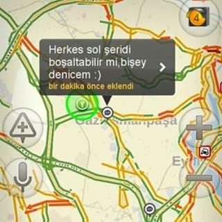 Navigasyona bırakılmış en komik trafik yorumları