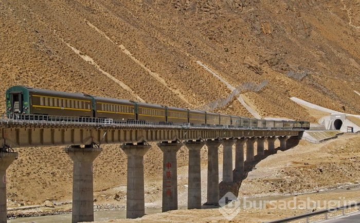 Dünyanın zirvesine giden tren