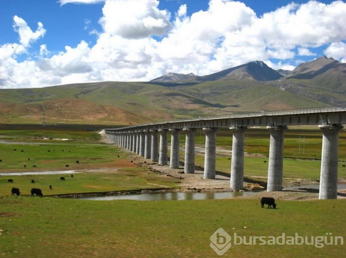 Dünyanın zirvesine giden tren