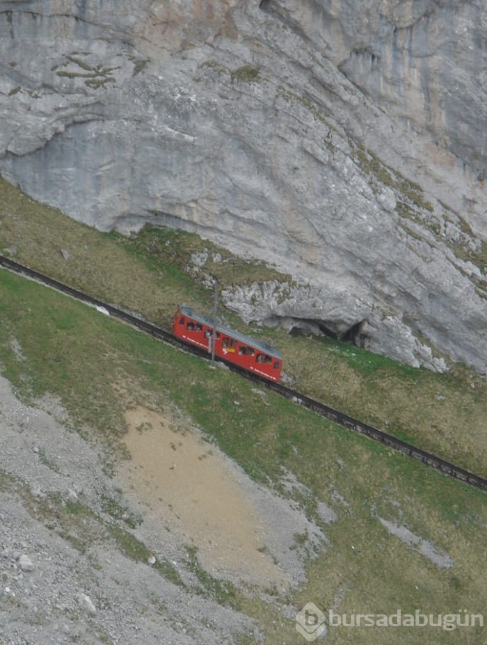 Dünyanın zirvesine giden tren