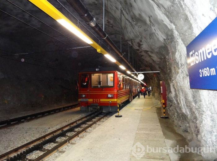 Dünyanın zirvesine giden tren