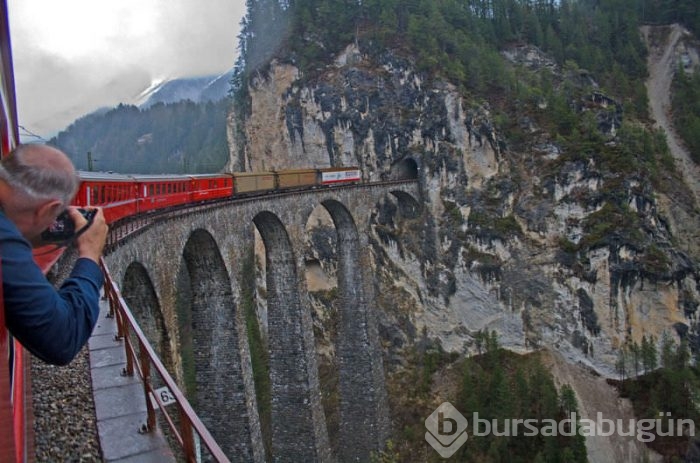 Dünyanın zirvesine giden tren