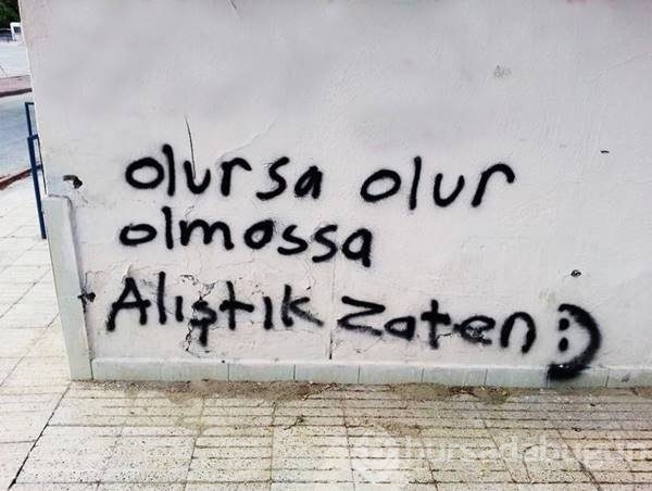 Sadece yalnızların anlayacağı 32 yürek yakan duvar yazısı