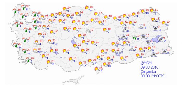 Meteoroloji'den yağış uyarısı! 5 günlük hava durumu