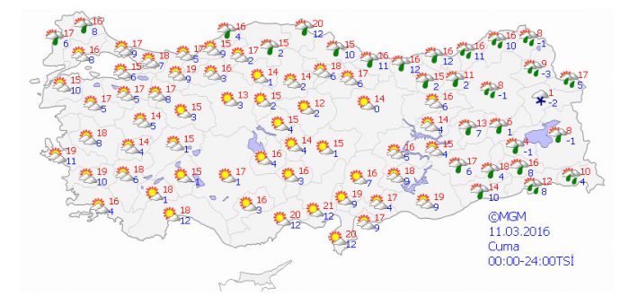 Meteoroloji'den yağış uyarısı! 5 günlük hava durumu