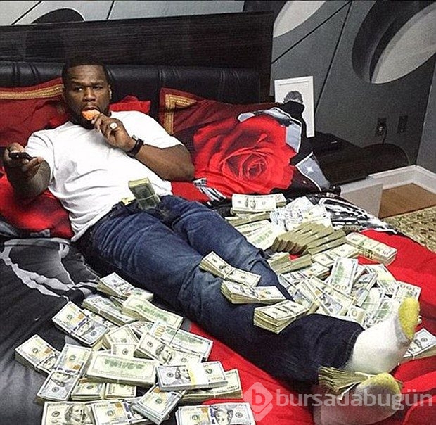 50 Cent'in bu pozları başına iş açtı