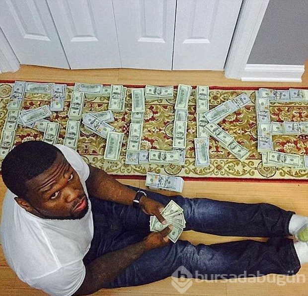 50 Cent'in bu pozları başına iş açtı