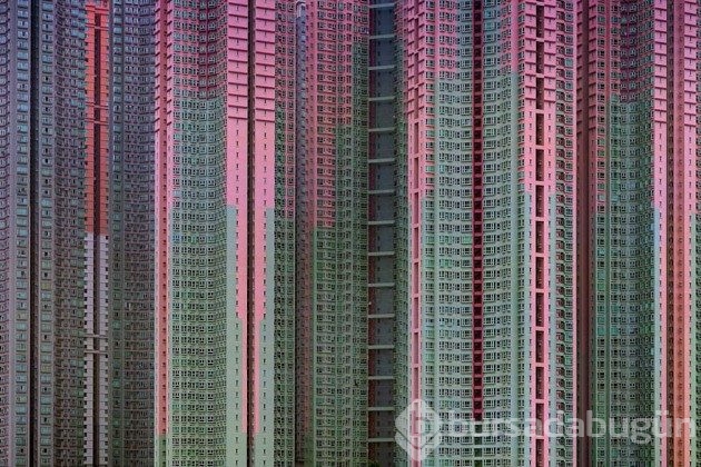 Biblo gibi sıralanmış yapılarıyla Hong Kong'dan 6 drone fotoğrafı
