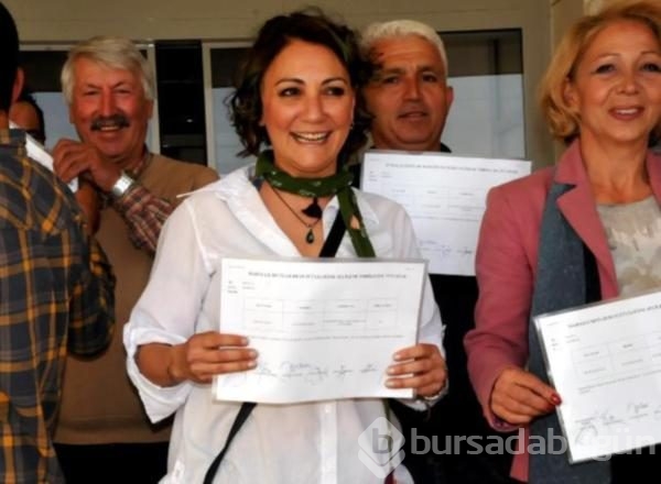 Özlem Tekin artık resmen muhtar azası