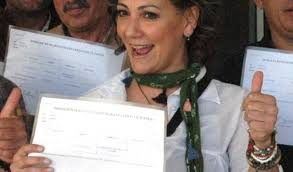Özlem Tekin artık resmen muhtar azası