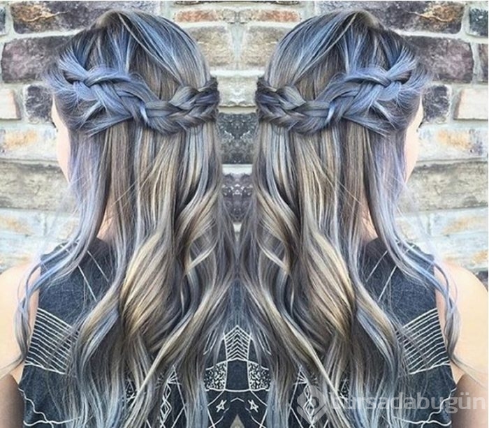 Çılgın trend: Denim hair modası
