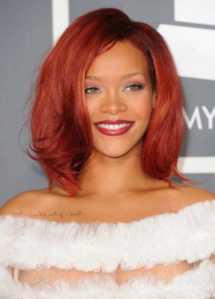 Rihanna'nın saç stili değişimleri
