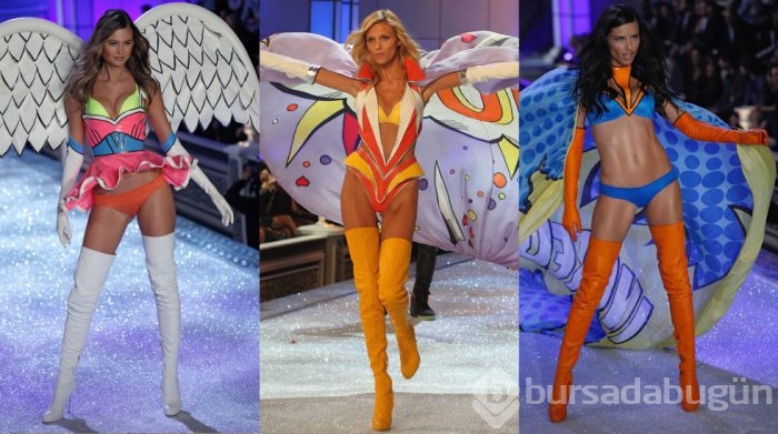 Victoria's Secret defilelerinin yıllar içindeki değişimi!