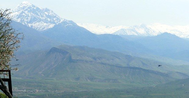 Derecik'te obüsler Balkaya Dağları'nda PKK hedeflerini vurdu