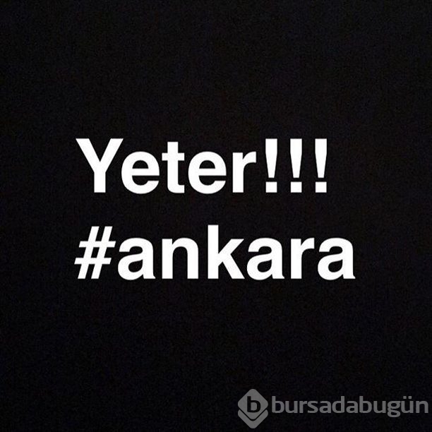 Ünlü isimler Ankara'daki patlamayı lanetledi!