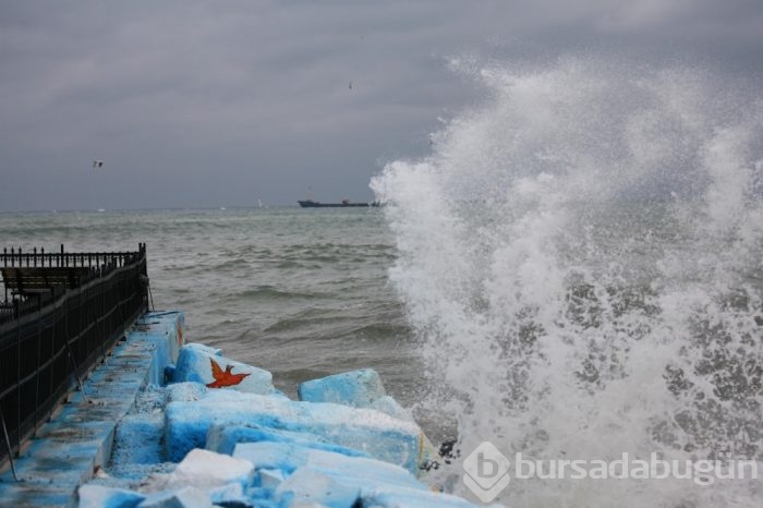 Marmara Denizi'nde ulaşıma poyraz engeli