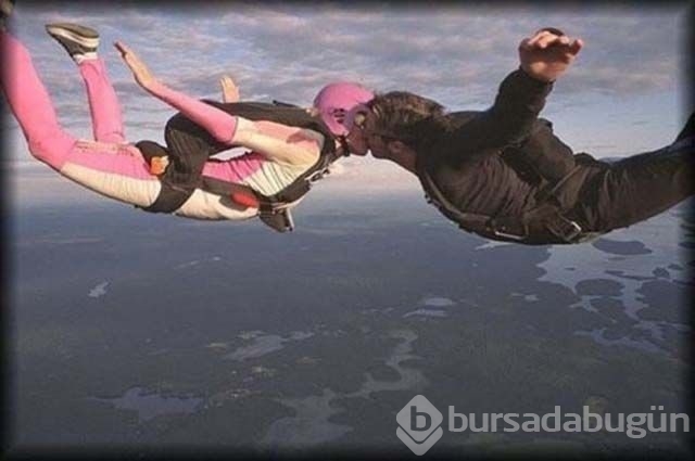 Tam zamanında çekilen anlar...
