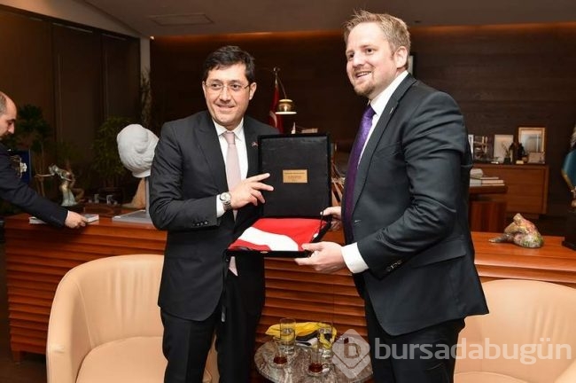 Liberland Cumhurbaşkanı Türkiye'de ilk Hazinedar'ı ziyaret etti