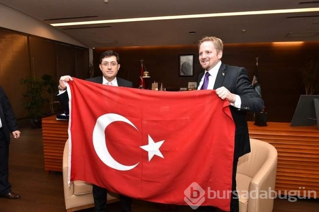 Liberland Cumhurbaşkanı Türkiye'de ilk Hazinedar'ı ziyaret etti