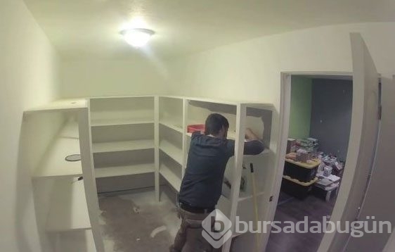 Karısının yokluğunda bakın ne yaptı