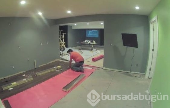 Karısının yokluğunda bakın ne yaptı