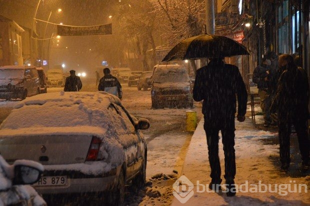 Mart ortasında kış geri geldi