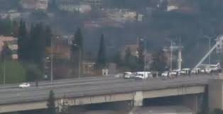Boğaziçi Köprüsü'nde trafik durduruldu 