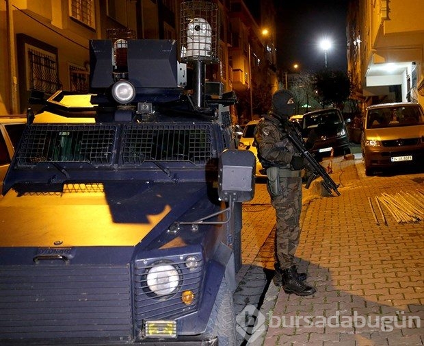 İstanbul'da terör örgütü operasyonu
