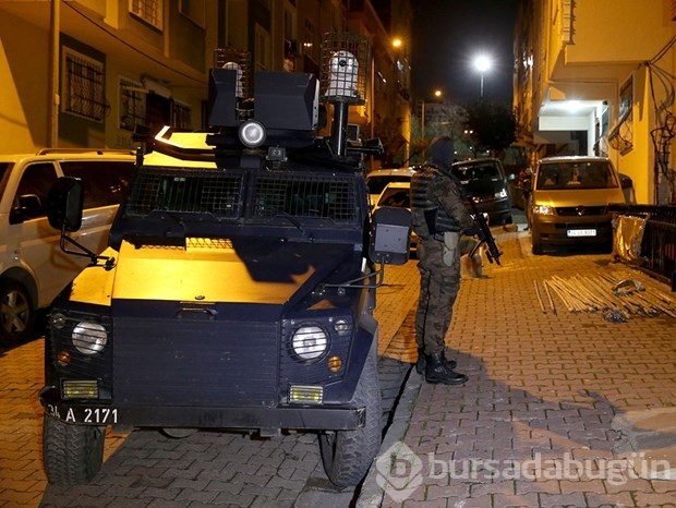İstanbul'da terör örgütü operasyonu
