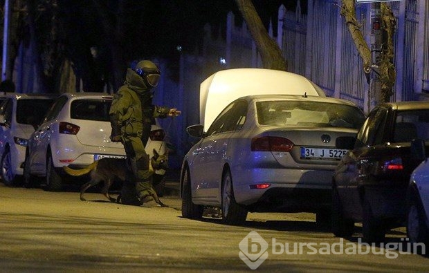 Başkent'te 'bomba yüklü araç' alarmı