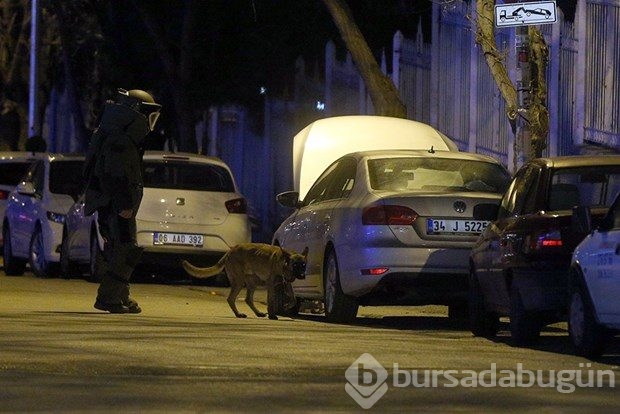 Başkent'te 'bomba yüklü araç' alarmı