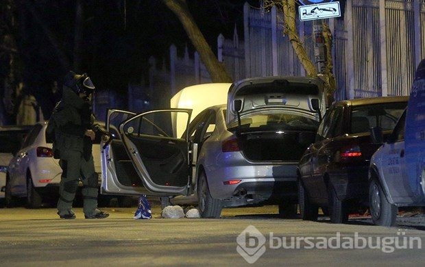 Başkent'te 'bomba yüklü araç' alarmı