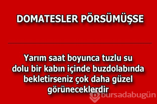 Dikkat! Patatesi dolaba koyarsanız..
