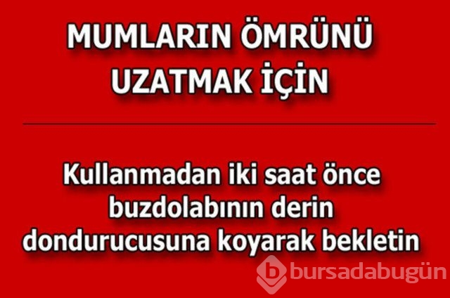 Dikkat! Patatesi dolaba koyarsanız..
