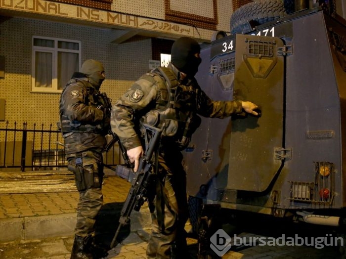 İstanbul'da dev PKK operasyonu