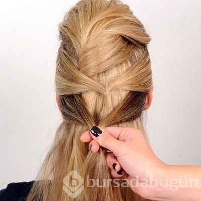 Adım adım zikzak saç modeli yapımı