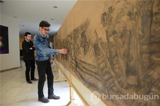 19 metre 15 santimetrelik "Çanakkale Destanı"
