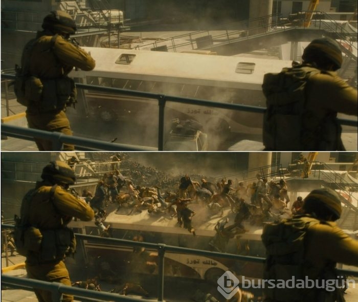 Görsel efektlerden önce ve sonra 11 film karesi