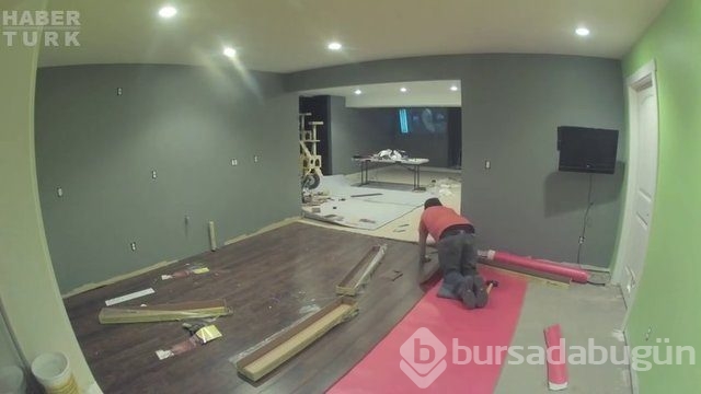 Eşinin yokluğunu fırsat bilen adam bakın ne yaptı...
