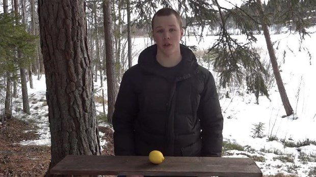 Limonla ateş yaktı
