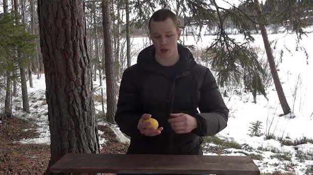 Limonla ateş yaktı
