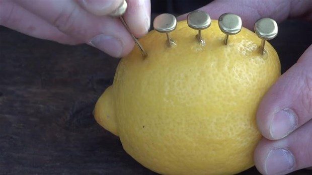 Limonla ateş yaktı
