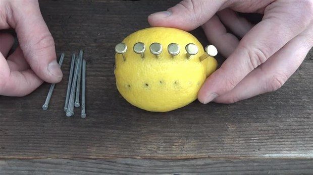 Limonla ateş yaktı
