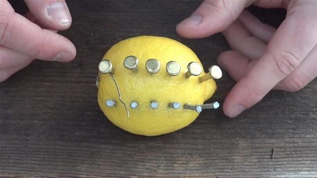 Limonla ateş yaktı
