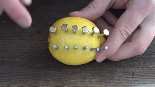 Limonla ateş yaktı
