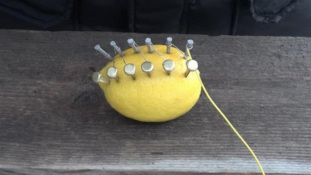 Limonla ateş yaktı

