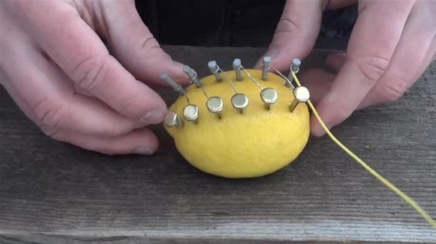 Limonla ateş yaktı
